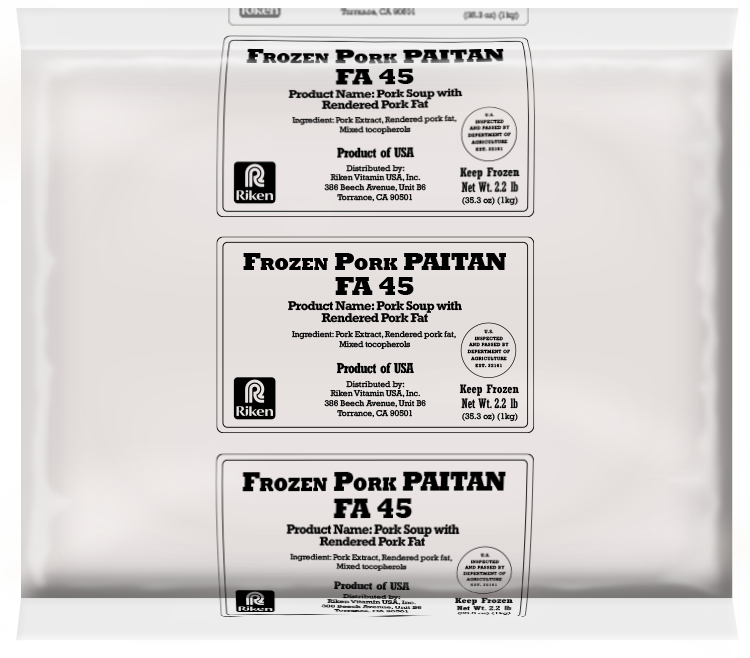 Frozen Pork Paitan FA45